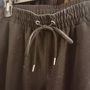 Black Stretch Joggers